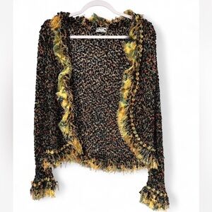 Ball of Cotton Multicolor Knit Women's Sweater